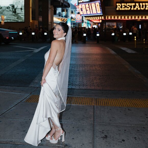 ANTHROPOLOGIE WEDDING DRESS - Jenny Yoo Harlyn Gown - Picture 4 of 6